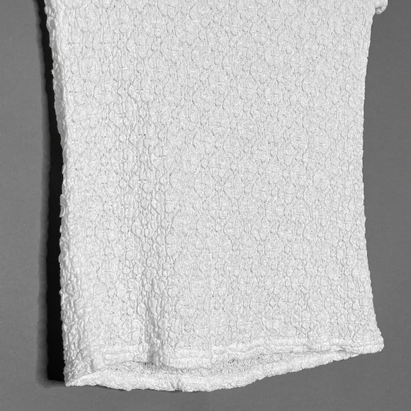 Worthington Petite Stretch White Tank Textured Material Size PS - Picture 7 of 8